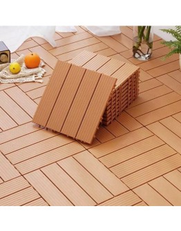 Декинг плочи WPC светло кафяви